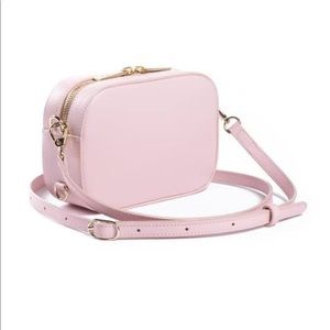 NWT  Pop&Suki  leather small camera bag in Lilac